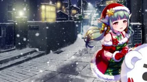 Merry Christmas Anime Live Wallpaper - Free Live Wallpaper