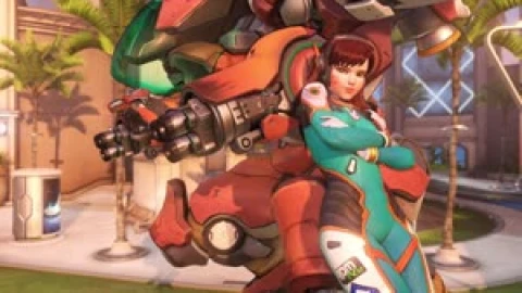 Overwatch D.Va Menu Live Wallpaper - Free Live Wallpaper