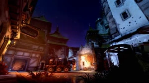 Overwatch Junkenstein Eichenwalde Halloween Background - Free Live Wallpaper