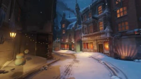 Overwatch Kings Row Christmas Spot UHD Live Wallpaper 1 - Free Live Wallpaper
