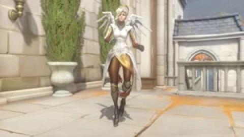 Overwatch Mercy Emotes Live Wallpaper - Free Live Wallpaper