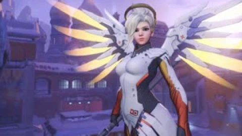 Overwatch Mercy Menu Live Wallpaper - Free Live Wallpaper