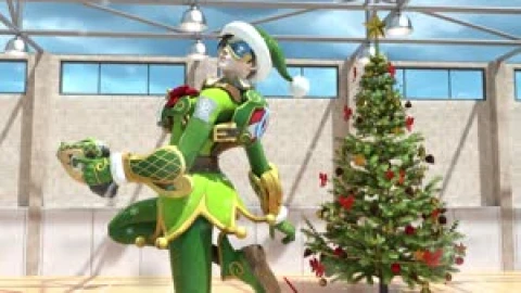 Overwatch Tracer Christmas Live Wallpaper - Free Live Wallpaper