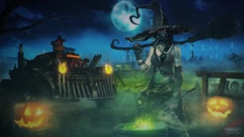 Post Halloween Crossout Art Live Wallpaper - Free Live Wallpaper