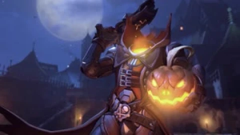 Reaper Halloween Overwatch Live Wallpaper - Free Live Wallpaper