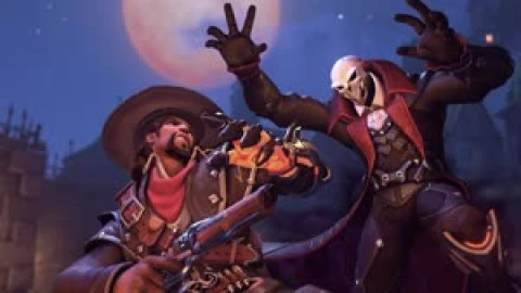 Reaper Mcree Halloween Terror Overwatch Live Wallpaper - Free Live Wallpaper