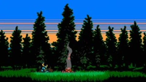 Shovel Knight Bonifire Pixel Live Wallaper 1 - Free Live Wallpaper
