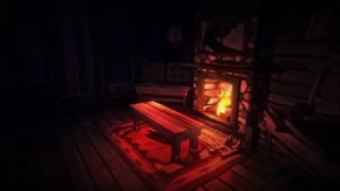 The Long Dark Warming Up By The Fire Live Wallpaper - Free Live Wallpaper