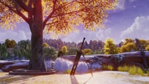 Tree And Swords Live Wallpaper2 - Free Live Wallpaper