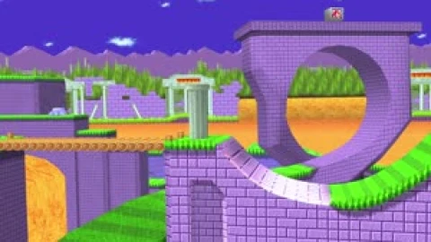 VGW 2K Sonic Marble Zone Live Wallpaper - Free Live Wallpaper