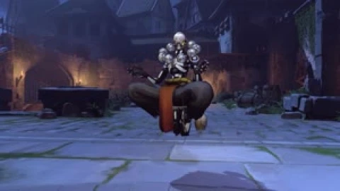 Zenyatta Halloween UHD Overwatch Game Live Wallpaper - Free Live Wallpaper
