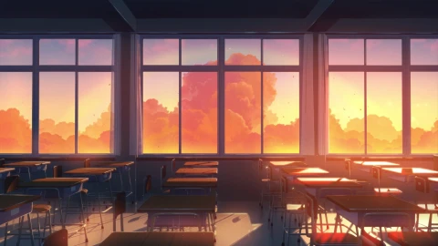 Evening Classroom 4K Live Wallpaper - Free Live Wallpaper