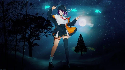 PC Magic Girl HD Live Wallpaper - Free Live Wallpaper