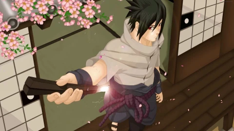 PC Sasuke Uchiha Blade HD Live Wallpaper - Free Live Wallpaper