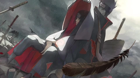 PC Rain Uchiha Itachi HD Live Wallpaper - Free Live Wallpaper