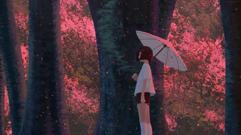 PC Sakura Forest HD Live Wallpaper - Free Live Wallpaper