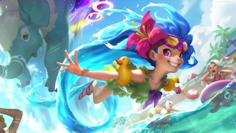 PC Pool Party Zoe HD Live Wallpaper - Free Live Wallpaper