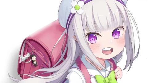PC Cute School Girl Blink HD Live Wallpaper - Free Live Wallpaper