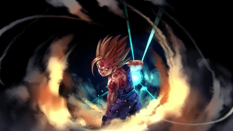 PC Gohan Super Saiyan SSJ2 HD Live Wallpaper - Free Live Wallpaper