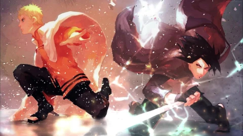 PC Naruto and Sasuke Fight HD Live Wallpaper - Free Live Wallpaper