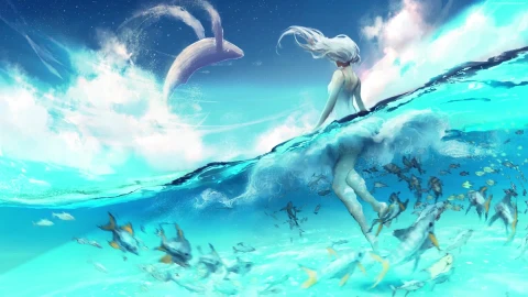 PC Whale Watching HD Live Wallpaper - Free Live Wallpaper