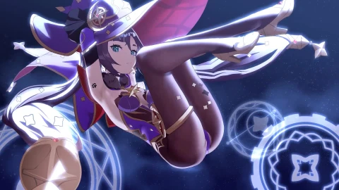 Mona Genshin Impact Anime Live Wallpaper - Free Live Wallpaper