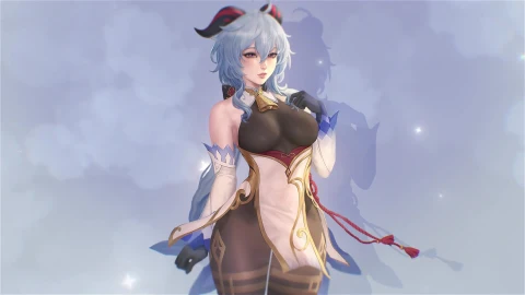 Ganyu Genshin Impact Game Anime Live Wallpaper - Free Live Wallpaper