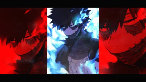 My Hero Academia League of Villains Dabi Anime Live Wallpaper - Free Live Wallpaper