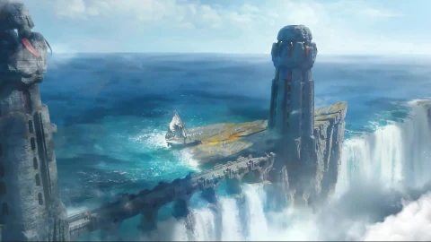 Watchers of The Eternal Falls Live Wallpaper - Free Live Wallpaper