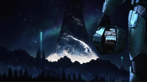 Halo Infinite Dark Live Wallpaper - Free Live Wallpaper