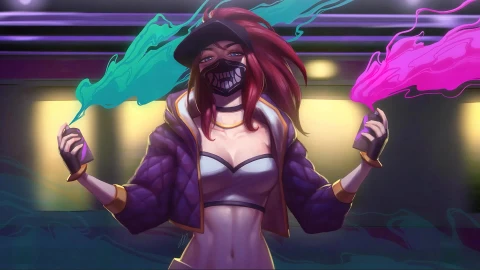 Kda Akali League of Legends LoL Live Wallpaper - Free Live Wallpaper