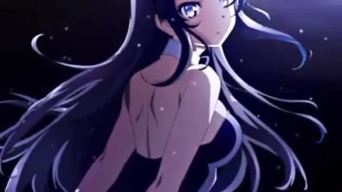 Android and iPhone Mai Sakurajima Anime Bunny Girl Phone Live Wallpaper - Free Live Wallpaper