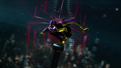 Neon Spiderman live wallpaper for pc - Free Live Wallpaper