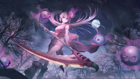 Red Blossoms From Underroot Anime Live Wallpaper - Free Live Wallpaper