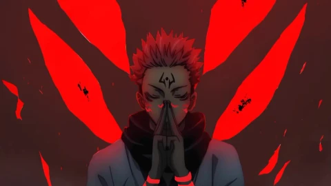 Anime Ryomen Sukuna Live Phone Wallpaper - Free Live Wallpaper