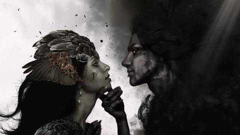 Darkness vs Light Wallpaper Engine 1920x1080 - Free Live Wallpaper