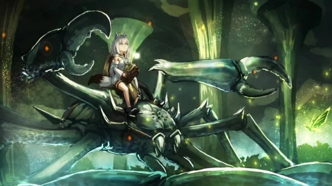 Hololive neko on a Karkinos  Ark Survival Evolved Wallpaper Engine - Free Live Wallpaper