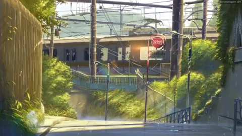 PC Wallpaper Engine - Anime Train Animated Wallpaper (Sound) - Free Live Wallpaper