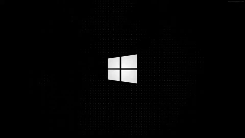 PC Glitchy Windows Logo 1080p - Free Live Wallpaper