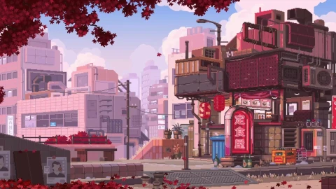 Japan street live wallpaper - Free Live Wallpaper