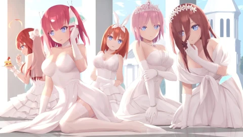 The Quintessential Quintuplets GoTōbun no Hanayome  Live Wallpaper - Free Live Wallpaper