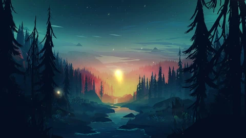Firewatch Live Wallpaper 4K Upscale by FortuN - Free Live Wallpaper