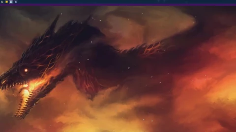 I am Fire I am Death Artwork by Nicole Buecker - Free Live Wallpaper