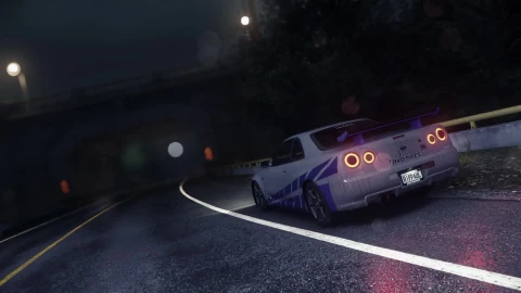 Live Wallpaper Nissan Skyline R34 GTR - Free Live Wallpaper