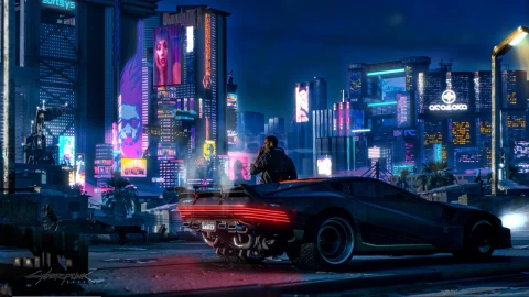 CYBERPUNK 2077 NIGHT MODE Wallpaper Engine - Free Live Wallpaper