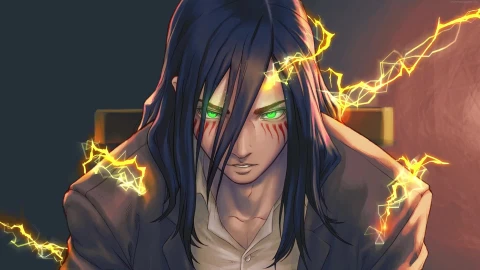 Cool Eren Yeager Attack on Titan 4K Live Wallpaper - Free Live Wallpaper