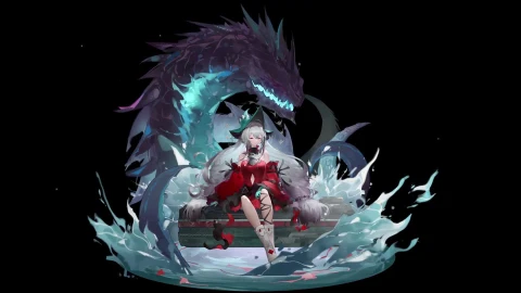 50. Arknights - Skadi the Corrupting Heart [ Live Wallpaper ] - Free Live Wallpaper