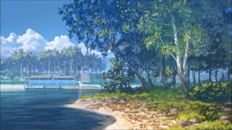 PC Day Night Fade Anime Landscape for Wallpaper Engine + Links - Free Live Wallpaper