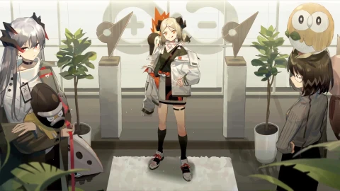 32. Arknights - Rhine Lab [ Live Wallpaper ] - Free Live Wallpaper