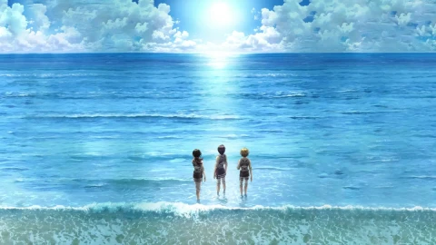 PC AOT Sea Live Wallpaper - Free Live Wallpaper